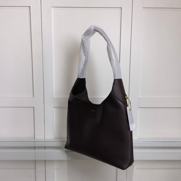 Coach Brooklyn Shoulder Bag 28 – Brass/Maple | NWT with Dust Bag - Picture 3 of 5